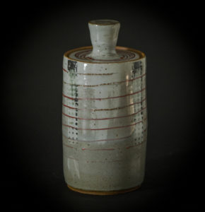 Lidded Jar, 2015, Stoneware